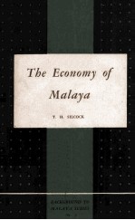 The Economy of Malaya:An Essay in Colonial Political Economy