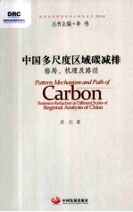 中国多尺度区域碳减排  格局、机理及路径