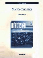 Microeconomics test bank  fifth edition