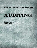 M&E professional studies auditing