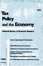 TAX POLICY AND THE ECONOMY 4