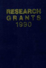 DIRECTORY OF RESEARCH GRANTS  1990