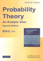 概率论  第2版  影印版 ＝ PROBABILITY THEORY AN ANALYTIC VIEW SECOND EDITION