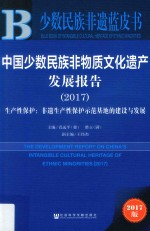 少数民族非遗蓝皮书  中国少数民族非物质文化遗产发展报告  2017版