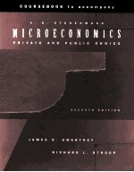 Coursebook to accompany microeconomics private and public choice seventh edition