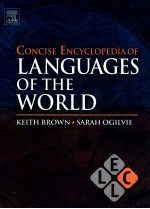 CONCISE ENCYCLOPEDIA OF LANGUAGES OF THE WORLD  COORDINATING EDITOR