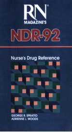 RN Magazine's NDR - 92 Nurses' Drug Reference