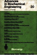 ADVANCES IN BIOCHMICAL ENGINEERING 20  BIOENERGY