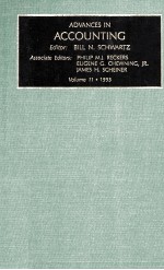 Advances in accounting vol. 11·1993