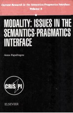 MODALITY:ISSUES IN THE SEMANTICS-PRAGMATICS INTERFACE