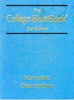 THE COLLEGE BLUE BOOK  21ST EDITION  1