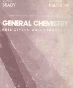 GENERAL CHEMISTRY PRINCIPLES AND STRUCTURES THIRF EDITION