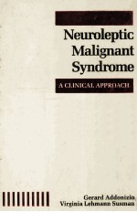 Neuroleptic malignant syndrome