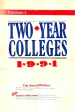 TWO·YEAR COLLEGES 1991  TWENTY-FIRST EDITION