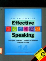 The challenge of effective speaking