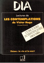 Lectures de les contemplations de Victor Hugo