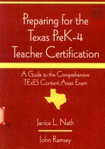 Preparing for the Texas preK-4 teacher certification