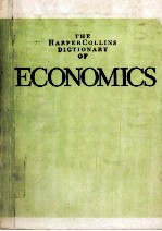 The HarperCollins dictionary of economics