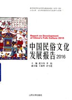 中国民俗文化发展报告  2016版