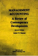 Management accounting a review of contemporary developments second edition