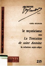 La tentation de saint anioine