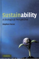 Sustainability a biological perspective