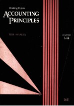 Working papers accounting principles chapters 1-14