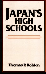 JAPAN'S HIGH SCHOOLS