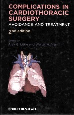 COMPLICATIONS IN CARDIOTHORACIC SURGERY AVOIDANCE AND TREATMENT SECOND EDITION