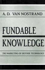 Fundable knowledge the marketing of defense technology