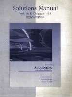 Accounting a business perspective volume I