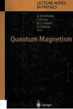 Quantum Magnetism