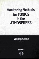 MONITORING METHODS FOR TOXICS IN THE ATMOSPHERE