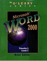 MICROSOFT WORD 2000 BRIEF VERSION