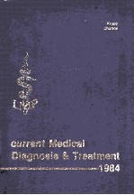 CURRENT MEDICAL DIAGNOSIS & TREATMENT 1984