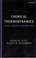 CHEMICAL THERMODYNAMICS BASIC CONCEPTS AND METHODS SEVENTH EDITION