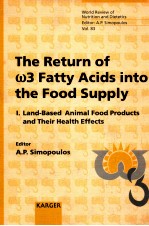 The return of [omega] 3 fatty acids into the food  supply: 1 Land-based animal food products and the