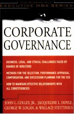 CORPORATE GOVERNANCE:THE MCGRAW-HILL EXECUTIVE MBA SERIES