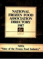 National frozen food association directory 1987