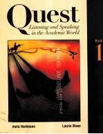 QUEST:LISTENING AND SPEAKING IN THE ACADEMIC WORLD