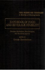 Handbook of food and beverage stability