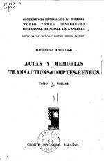 World Power Conference.Actas y memorias.v.4-7.1960.