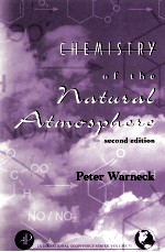 CHEMISTRY OF THE NATURAL ATMOSPHERE SECOND EDITION