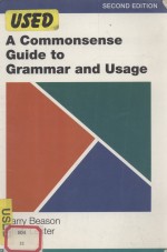 A COMMONSENSE GUIDE TO GRAMMAR AND USAGE SECOND EDITION