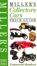 MILLER'S  COLLECTORS CARS PRICE GUIDE 1993-94 VOLUME III