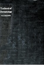 TEXTBOOK OF DERMATOLOGY  VOLUME ONE  SECOND EDITION