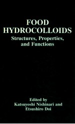 Food hydrocolboids: structures