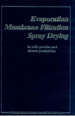 evaporation membrane filtration spray drying in milk powder and cheese production