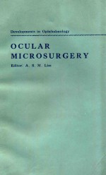 DEVELOPMENTS IN OPHTHALMOLOGY VOL.1 OCULAR MICROSURGERY