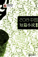 2013中国短篇小说年选